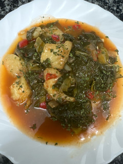 Una foto de 534. Bacalao guisado con verduras (principal pescado)