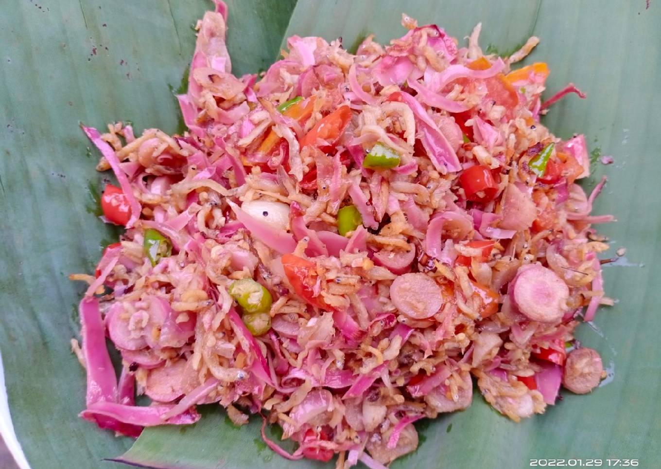 Tumis Teri Kecombrang