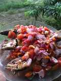 Ikan Bulus Sambal Matah