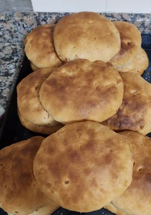 Una foto de Pan con chicharrón