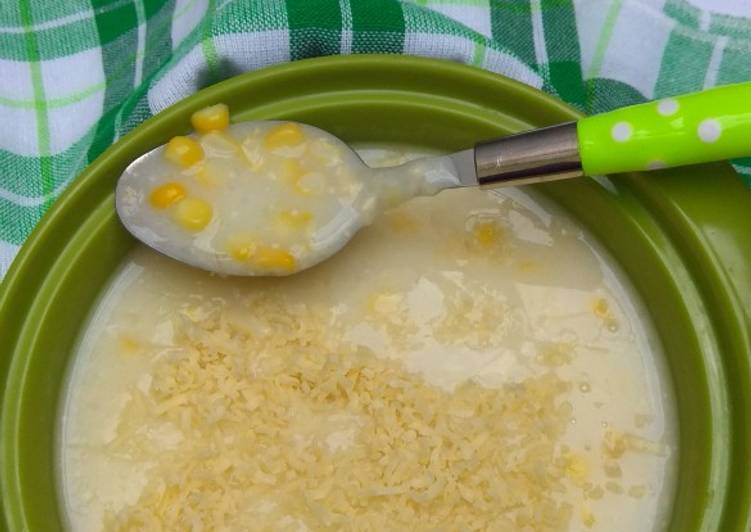 Bubur jagung manis #semarak_semanisjagungmanis