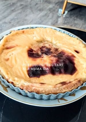 Foto resep Portuguese Egg Tart Creamy