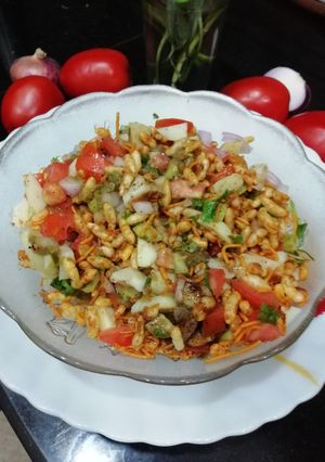 A picture of Murmura Chaat.