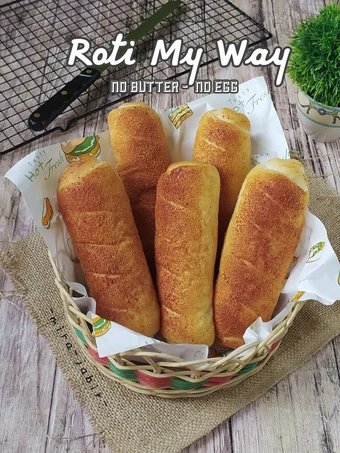 Cara Mudah Membikin Resep Roti Myway - no telur no butter-empuk wangi yang Uenak Anti Ribet, Mantap