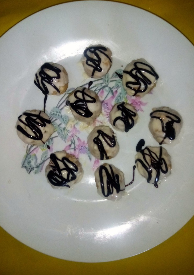 عکسی از دستور توپک شکلاتی