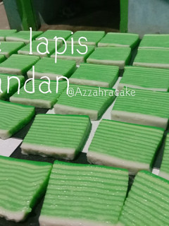 Foto resep Kue lapis pandan