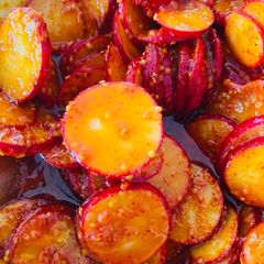 A picture of Radish pickle.