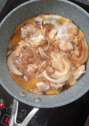 Foto resep Oyakodon ala anak kos simple