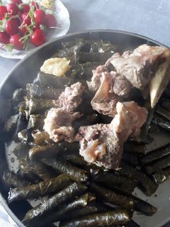 صورة لوصفة ورق عنب عالطريقة السورية