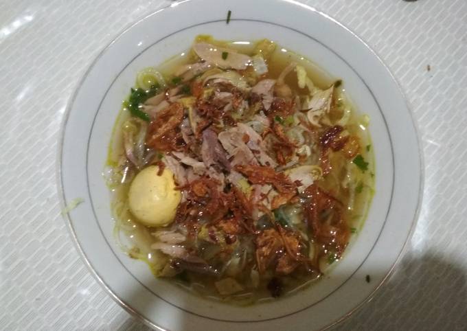 Soto ayam mudah