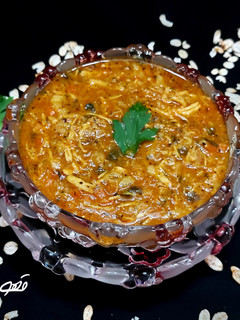 عکسی از دستور سوپ جو پرک