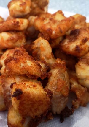Una foto de Chicharrón de pescado
