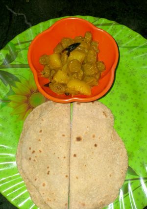 ওটস রুটি(oats Roti recipe in Bengali) রেসিপির প্রধান ছবি