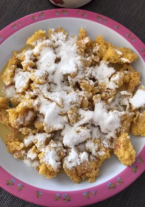 Gyors bögrés császármorzsa recept fotója