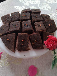 عکسی از دستور کیک شکلاتی
