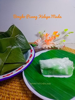 Foto resep Bongko Pisang Kelapa Muda