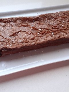 Una foto de Brownie de 2 ingredientes