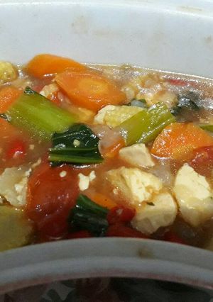 Foto resep Tumis Pokcoy with Tofu
