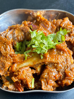 A picture of Mutton chukka.