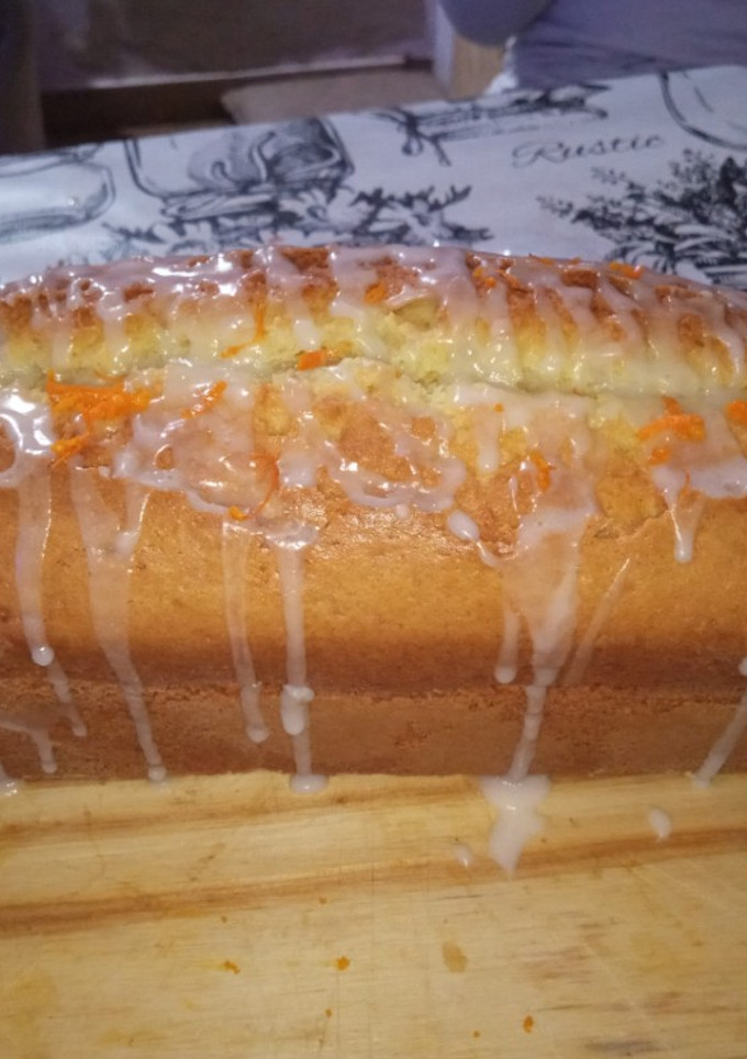 Una foto de Budín de mandarina 🍊