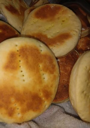 Una foto de Hallullas en casa 🥰🥰