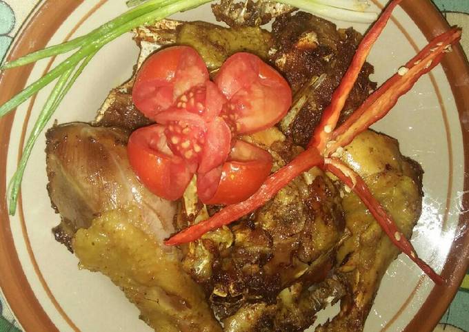 Ayam goreng kampung empuk