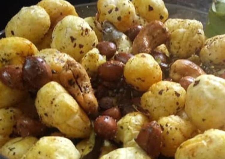 Simple Way to Make Super Quick Homemade Roasted Namkeen