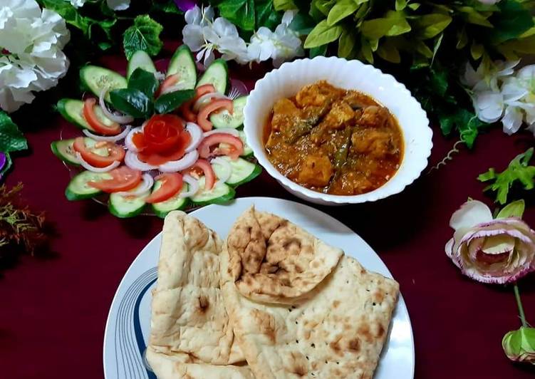 Simple Way to Make Award-winning Spicy Chicken and Tandoori Roti 😋😋😋