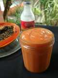 Licuado de papaya y coco 🍹