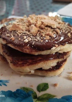 Φωτογραφία της συνταγής Νηστίσιμα pancakes πανεύκολα (τα πιο νόστιμα)