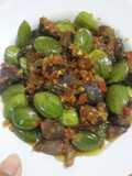 Oseng hati ampela pete