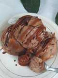 Helado de Chocolate y Dulce de Leche Casero Fácil