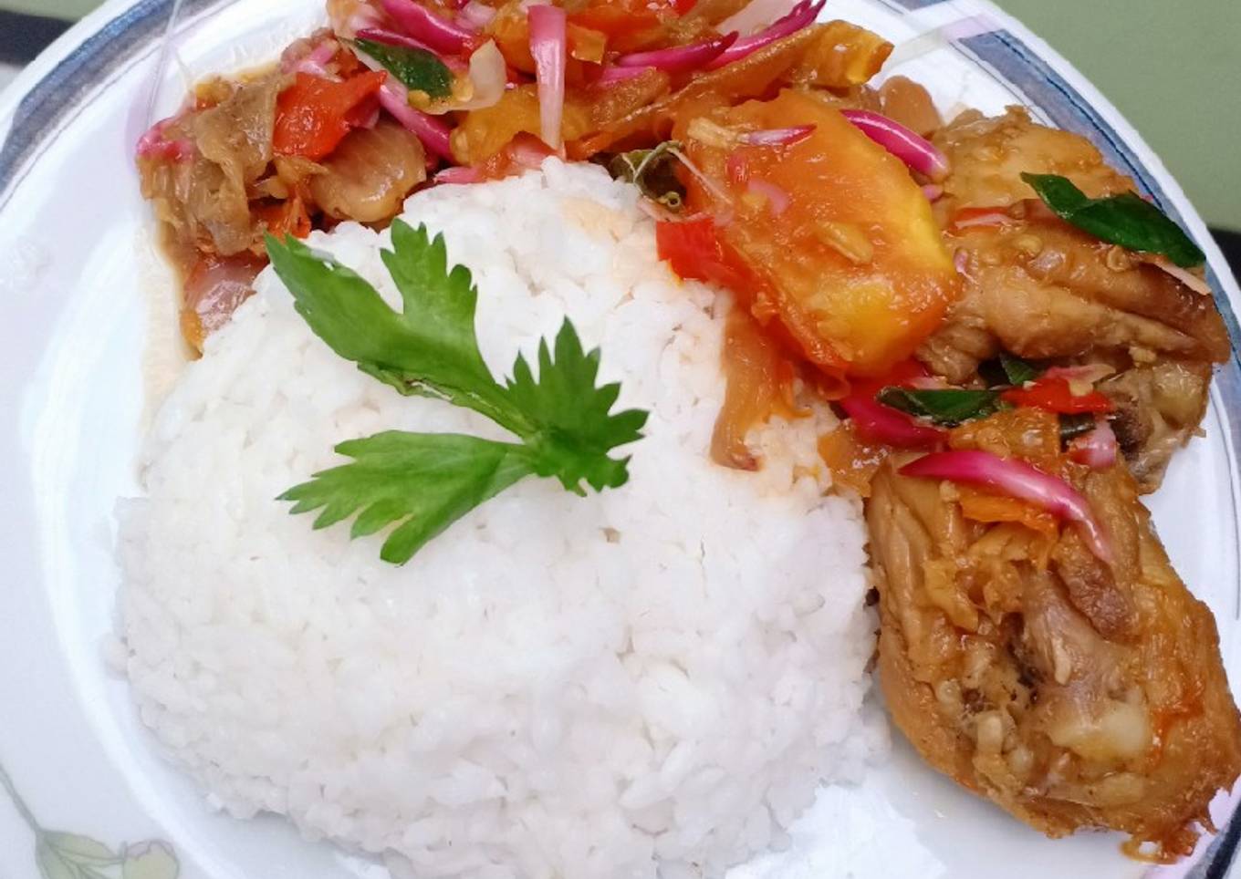 Ayam mercon kecombrang