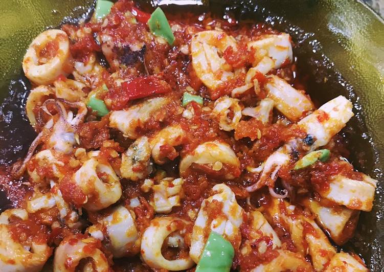 Resep Sambel Cumi Pete, Enak