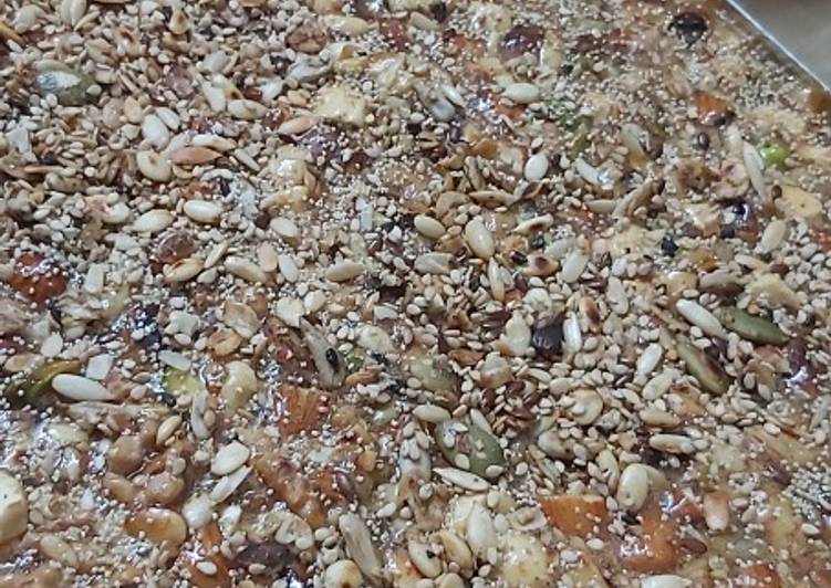 Simple Way to Prepare Quick Nutty seedy Healthy chikki