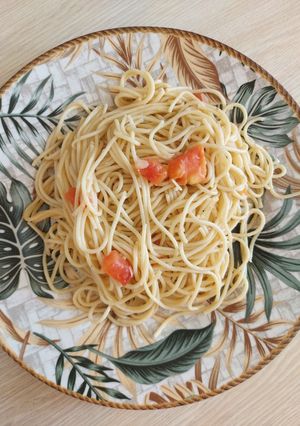 Una foto de Fideos a la Romana