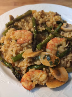 Una foto de Risotto mare e monti