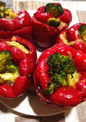 Töltött kaliforniai paprika recept fotója
