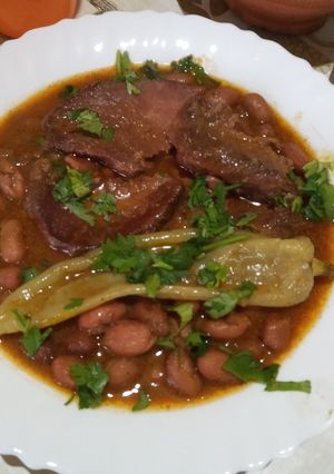 صورة لوصفة لوبيا قريني