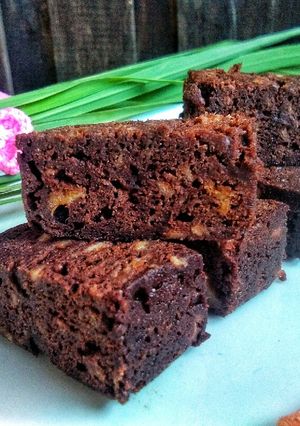 Foto resep Brownies Pisang kukus