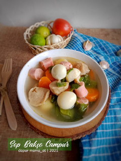 Foto resep Sop Bakso Campur Campur
