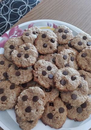 Una foto de Cookies integrales sin huevo