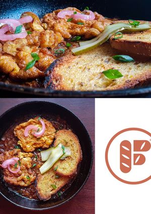 A picture of Sambal Fried Eggs | Sambal Telur Goreng.