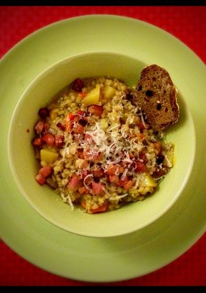 Foto di Orzotto e Bacon