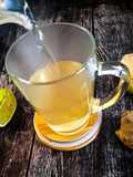 Infusion miel citron gingembre