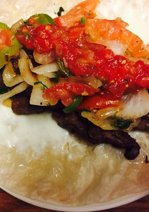 Una foto de Filete de costilla de Res
