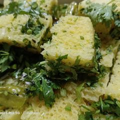 A picture of Instant Dhokla.
