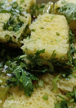 A picture of Instant Dhokla.