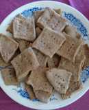Crackers integrales de semillas