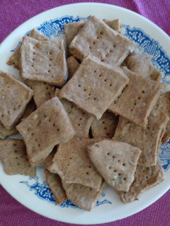 Una foto de Crackers integrales de semillas
